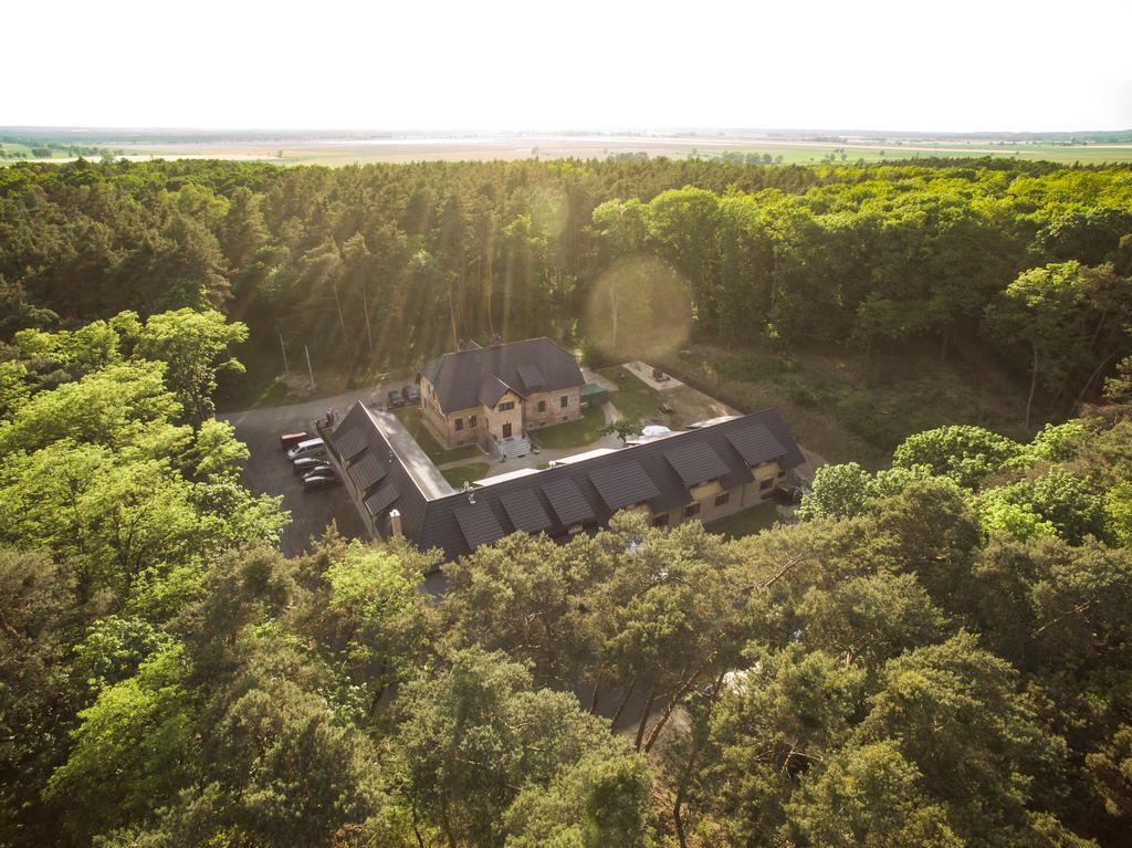 Pensjonat Lesniczowka Słubice Esterno foto