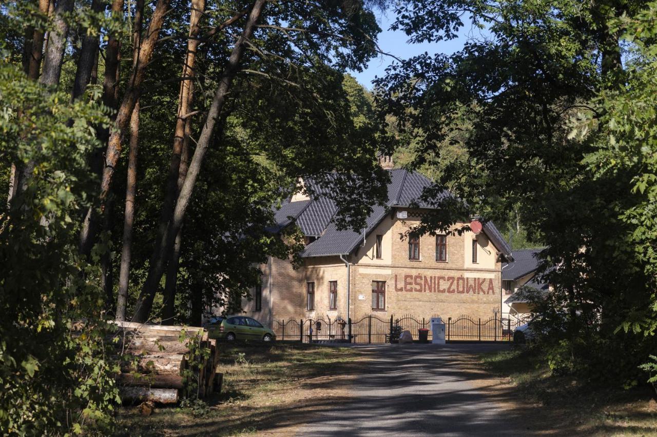 Pensjonat Lesniczowka Słubice Esterno foto
